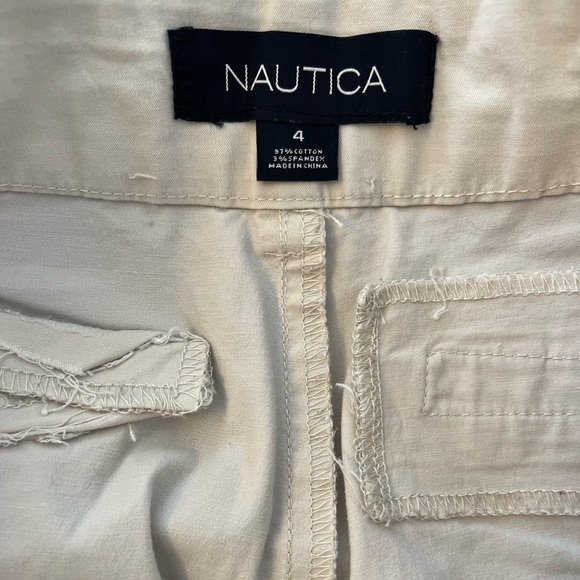 Nautica Women's Tan Shorts size 4 - Picture 5 of 6